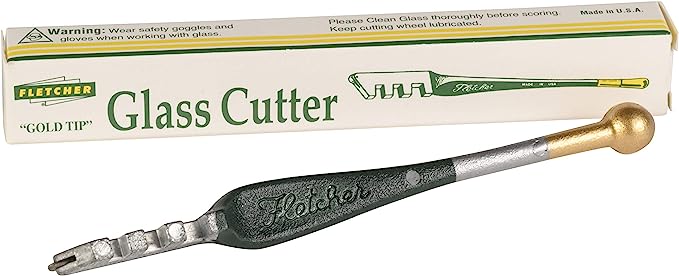 Toyo Comfort Grip SuperCutter Oil-Fed Glass Cutter for Stained